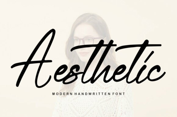 Aesthetic: A Font That Feels Like Handwritten Poetry