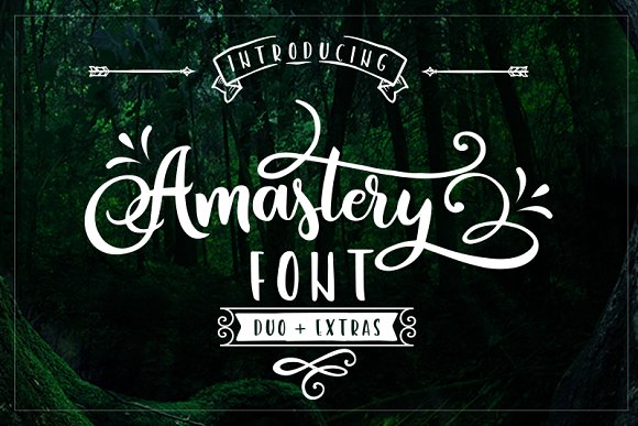 Amastery Font Duo: A Harmonious Blend for Modern Branding
