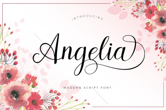 Angelia Script: A Modern Typeface for Feminine and Creative Designs