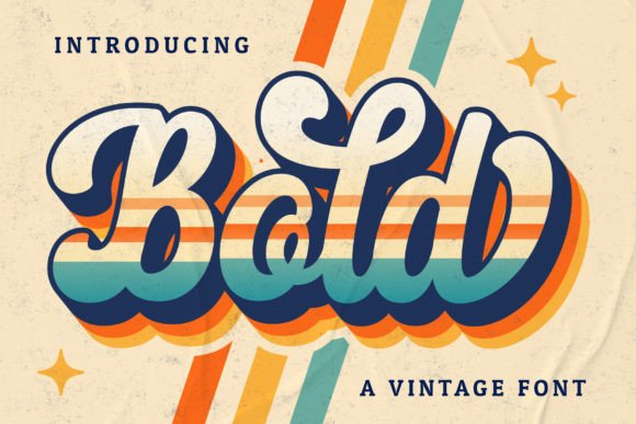 Bold Script: A Vintage Typeface for Modern Brands