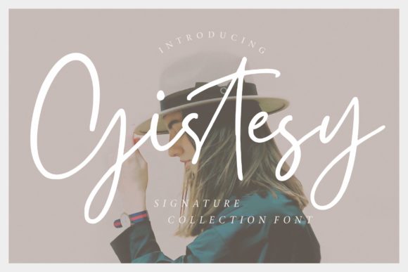 Discovering Gistesy: A Handwritten Font with Charming Character