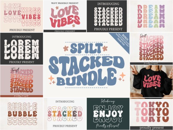 Discovering the Groovy Vibe of the Spilt Stacked Bundle