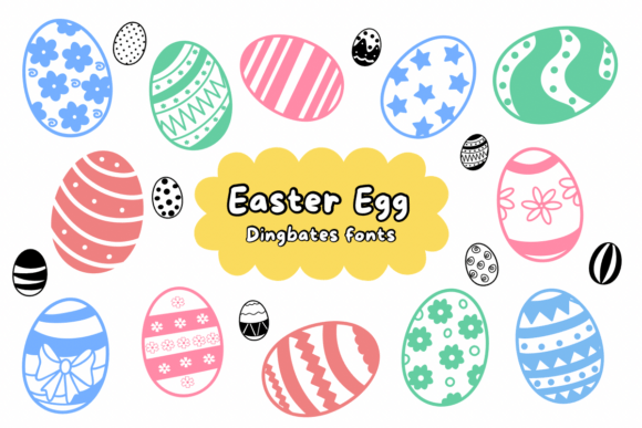 Easter Egg: The Charming Dingbats Font for Creative Projects