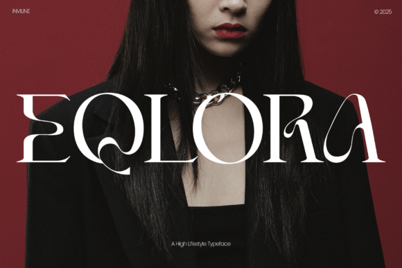 Eqlora: The Serif Typeface That Commands Attention