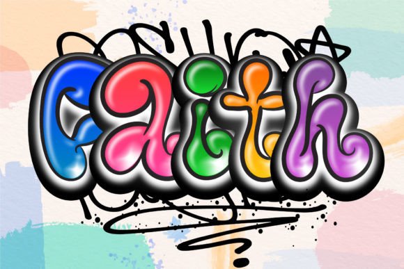 Faith: The Graffiti-Styled Font That Brings Urban Energy to Your Brand