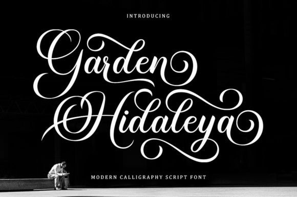 Garden Hidaleya: The Handwritten Charm for Wedding Invitations & Beyond