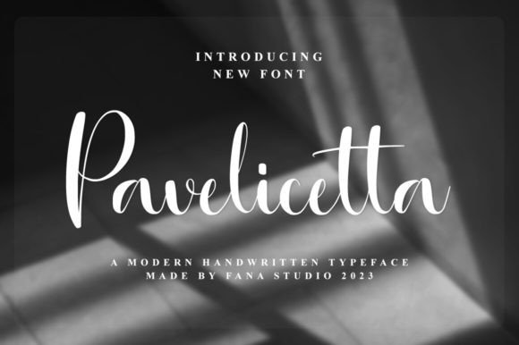 Pavelicetta: The Elegant Script for Your Next Creative Project
