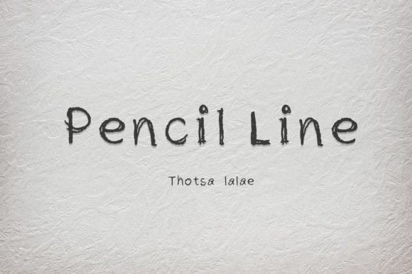 Pencil Line: The Handwritten Font for Authentic Design