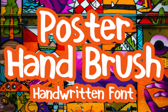 Poster Hand Brush: Your Go-To Font for Authentic Handmade Vibes