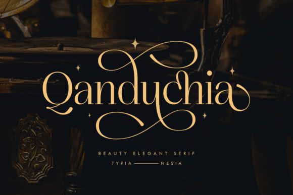 Qanduchia: The Serif Font That Whispers Luxury