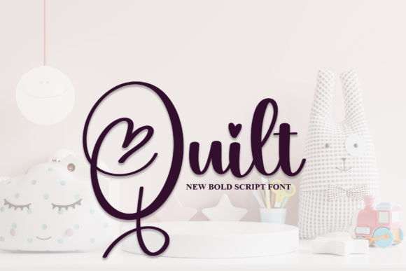 Quilt: The Font That Weaves Romance Into Every Letter