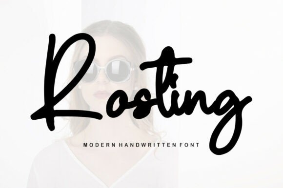 Rosting: A Handwritten Font That Feels Like a Personal Note