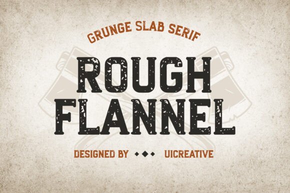 Rough Flannel: A Font with Texture, Warmth, and Style