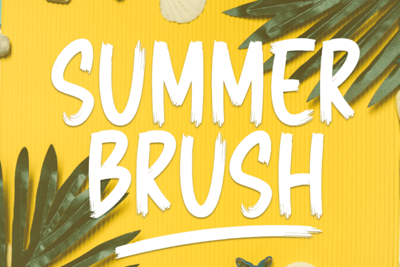 Summer Brush: The Elegant Script Font for Timeless Designs
