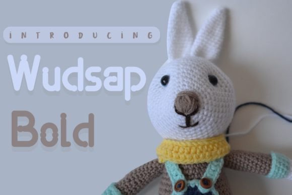 Wudsap: The Playful Display Font for Creative Projects